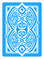 Синяя колода из игры Balatro