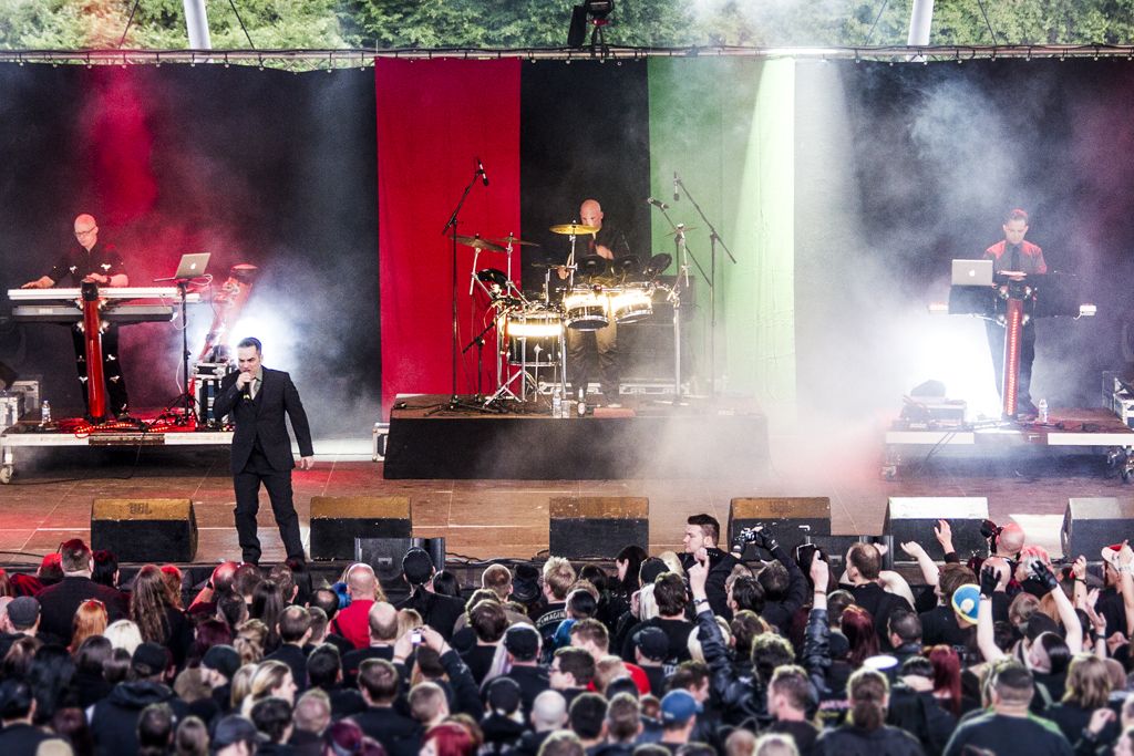 And One на сцене Blackfield Festival в 2013 году