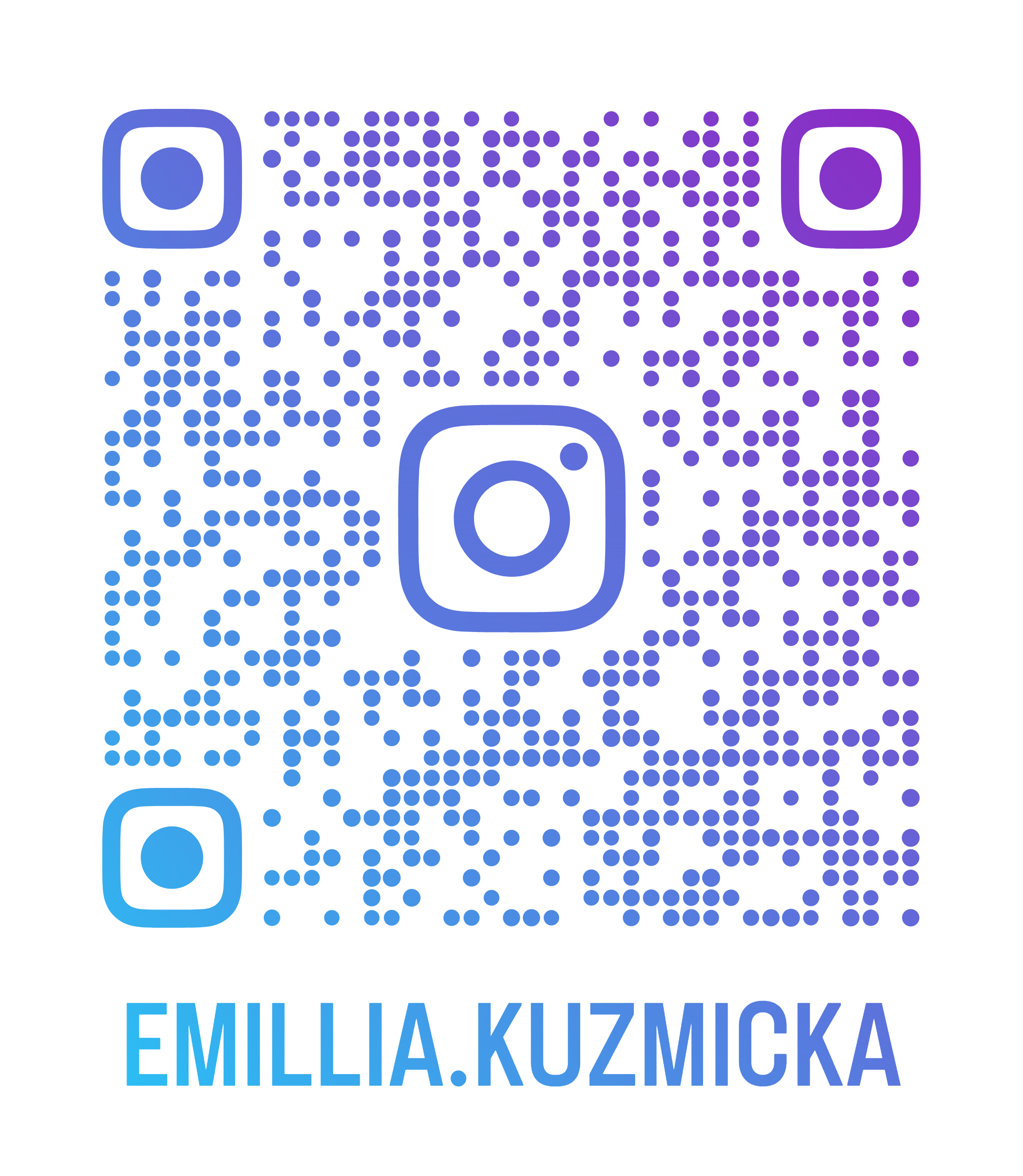 QR-код для перехода в Instagram