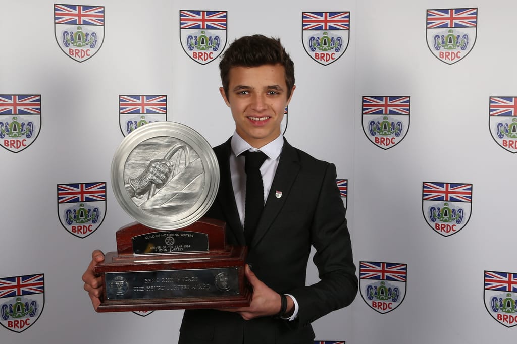 Ландо Норрис в младших сериях