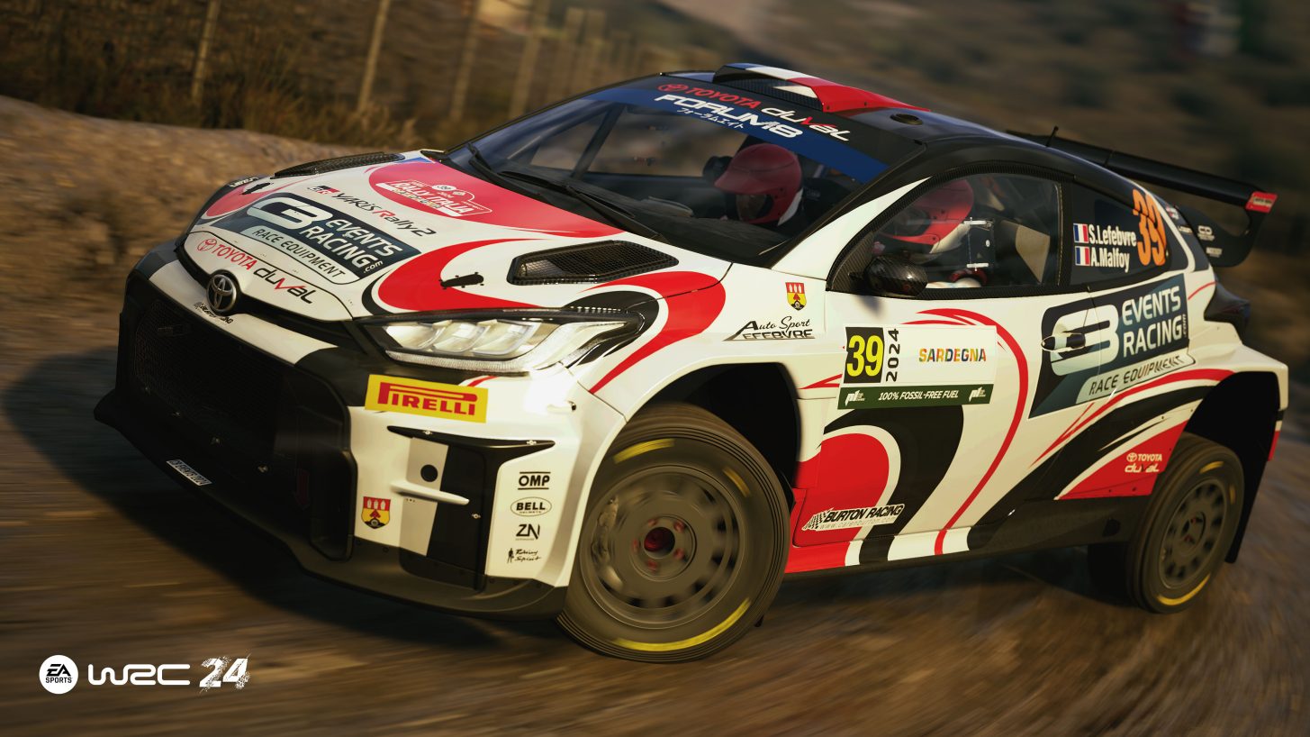 Графика в автосимуляторе WRC 24 Графика в WRC 24