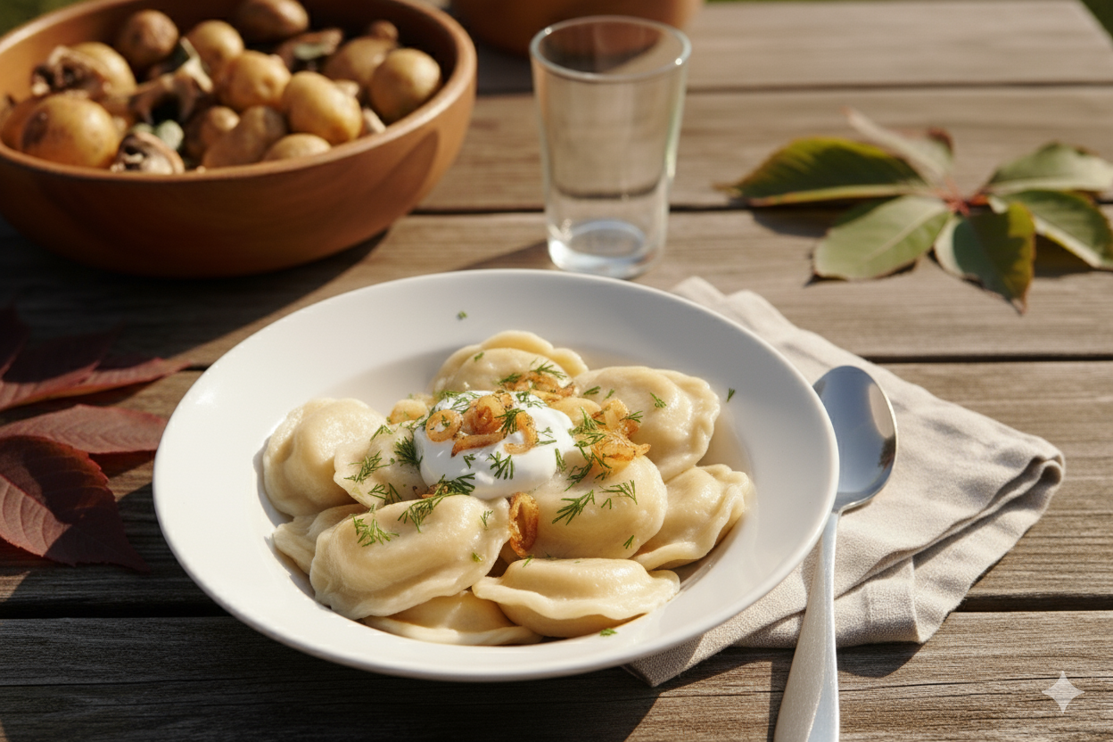 Вареники — десертные вареники с творогом или ягодами