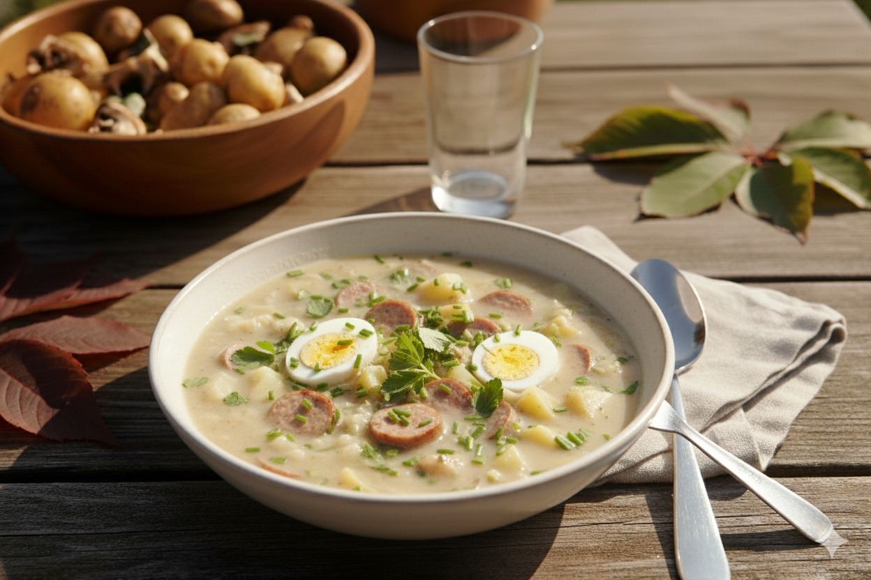 Жур — суп на овсяной или ржаной закваске