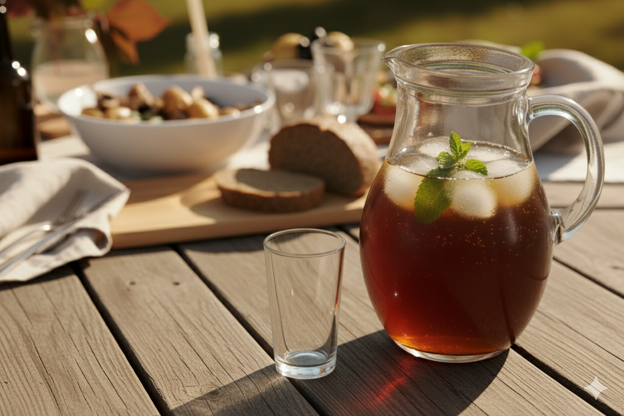 Квас — традиционный хлебный напиток