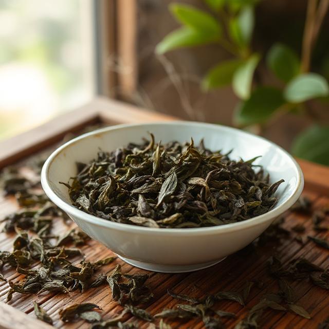 Улун Те Гуань Инь Скрученные листья улуна Те Гуань Инь