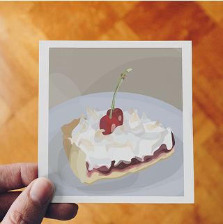 Векторная иллюстрация открытка