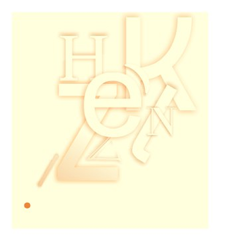 Композиция с буквами типографика второй вариант