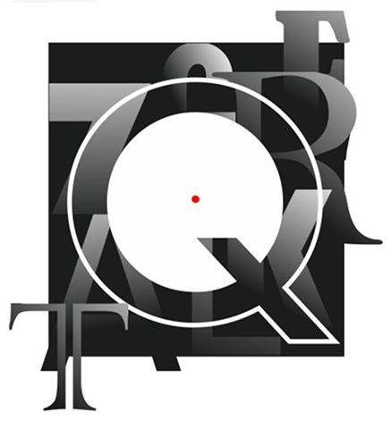 Композиция с буквами типографика третий вариант